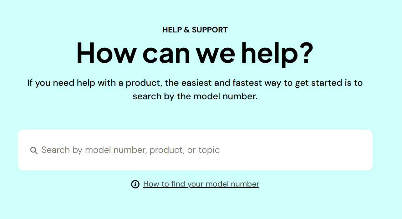 SharkNinja Support Center