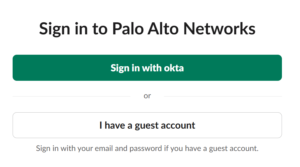 Palo Alto Networks Slack Enterprise Grid