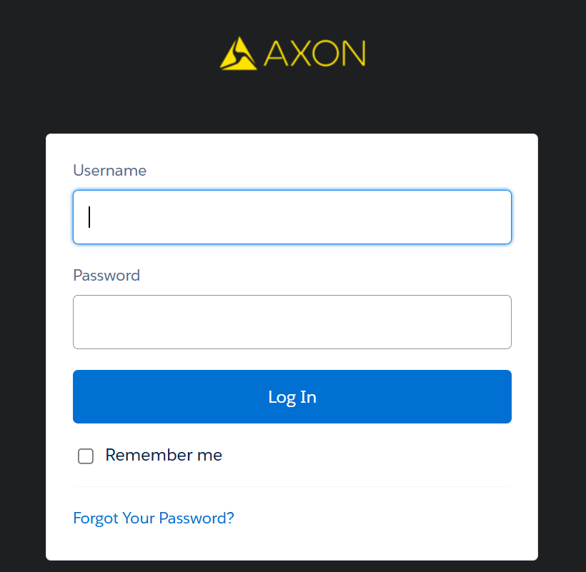 Axon Salesforce instance