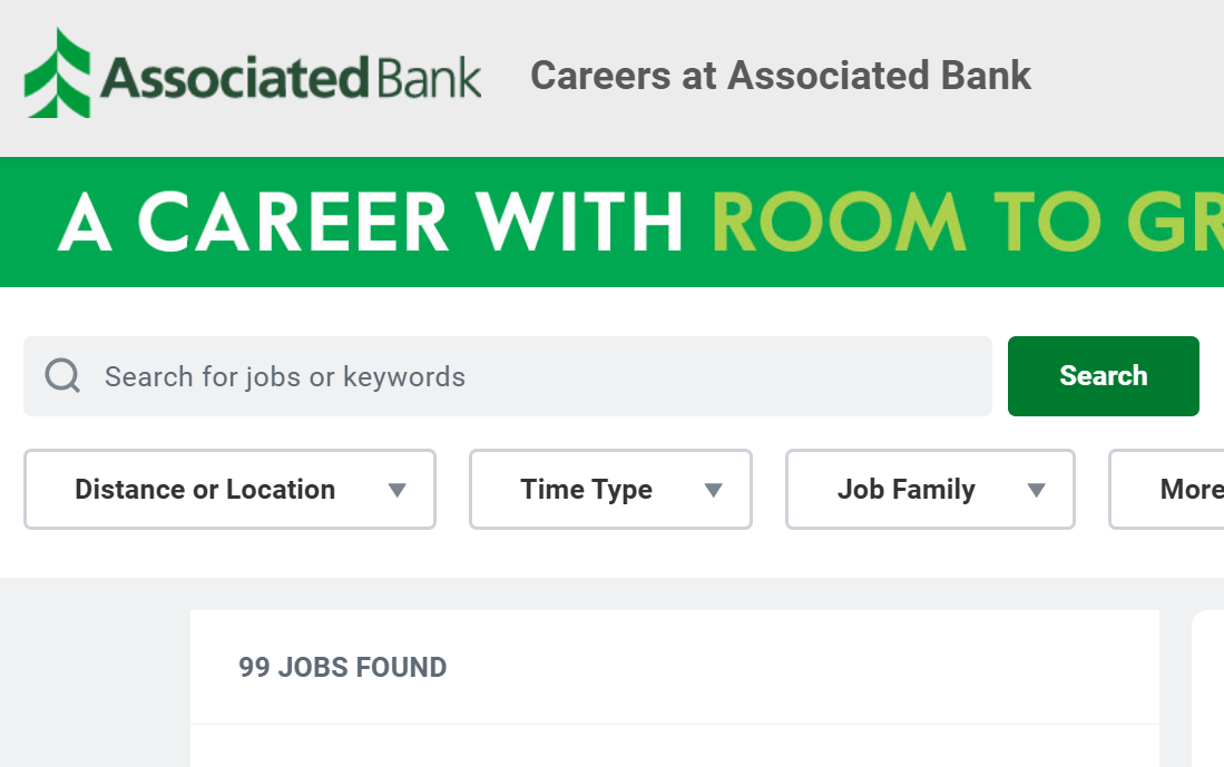 Associated Banc-Corp Workday Recruiting portal