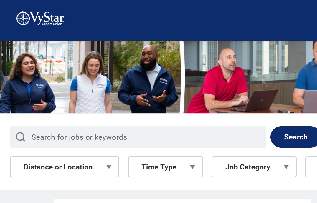 VyStar Credit Union Workday Recruiting portal