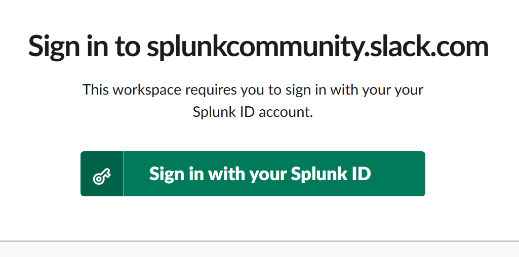 Splunk community Slack