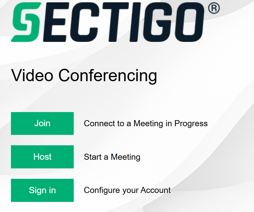 Sectigo Zoom Video Conferencing
