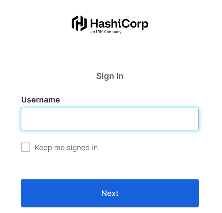 HashiCorp Okta instance