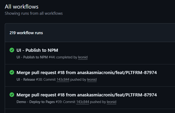 Acronis shadcn-uikit GitHub Actions on GitHub