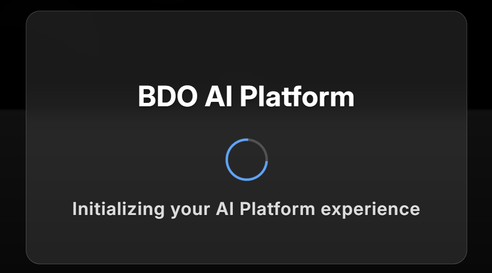 Chat BDO internal AI platform