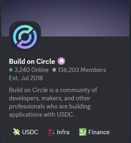 Circle Discord server