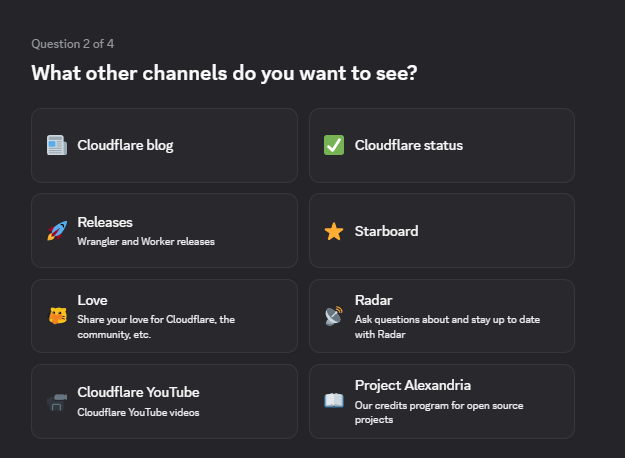 Cloudflare Discord server