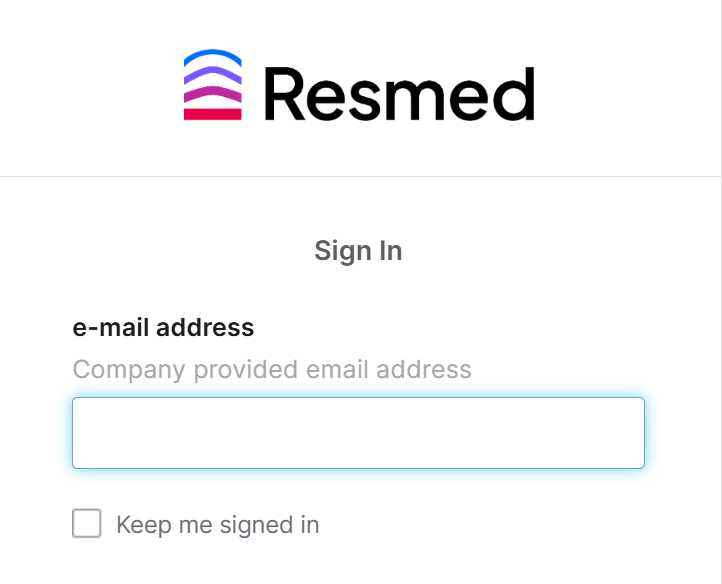 ResMed Okta instance