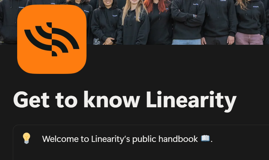 Linearity Notion handbook