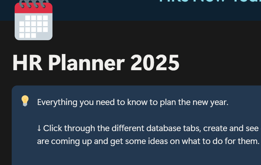 Mintago Notion HR Planner