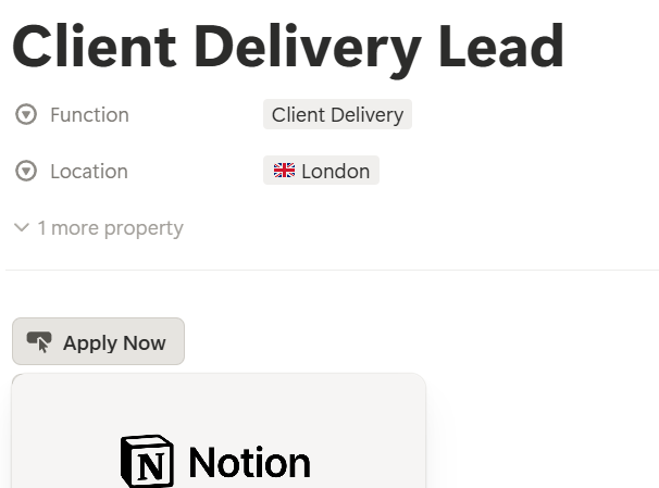Evident Insights Notion careers page