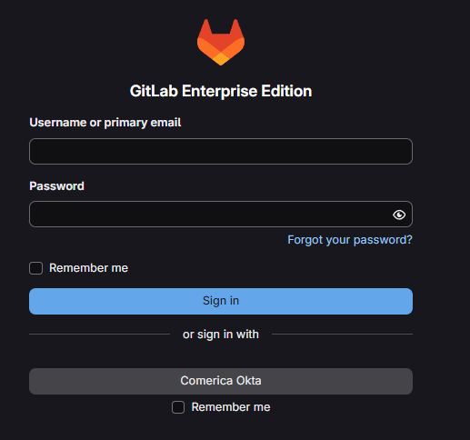 Comerica GitLab