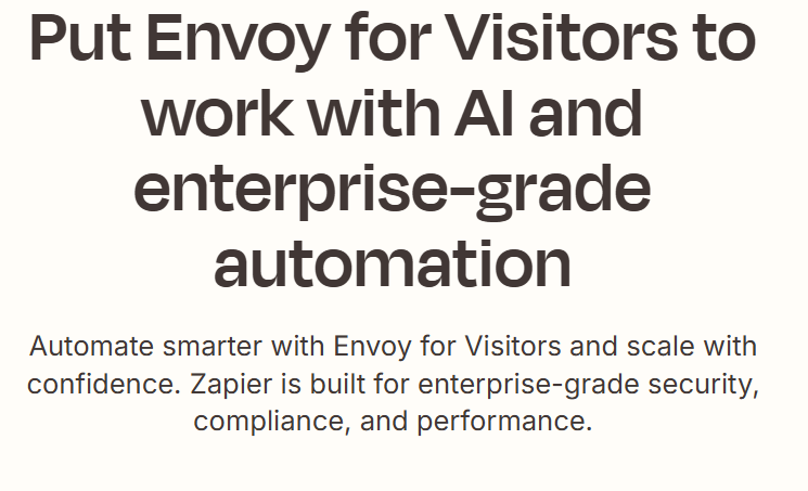 Envoy Zapier
