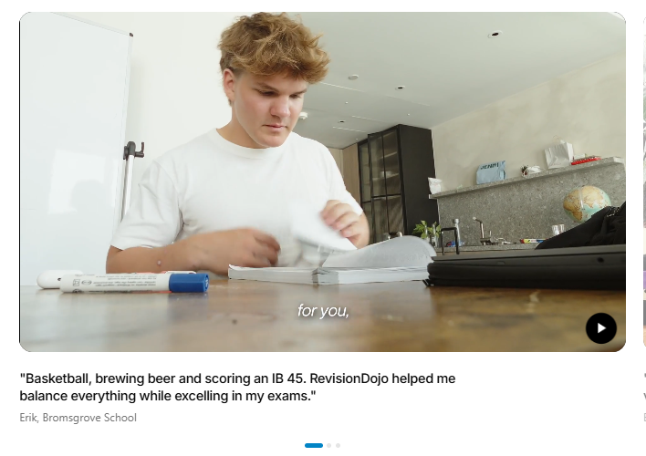 RevisionDojo Cloudflare Stream