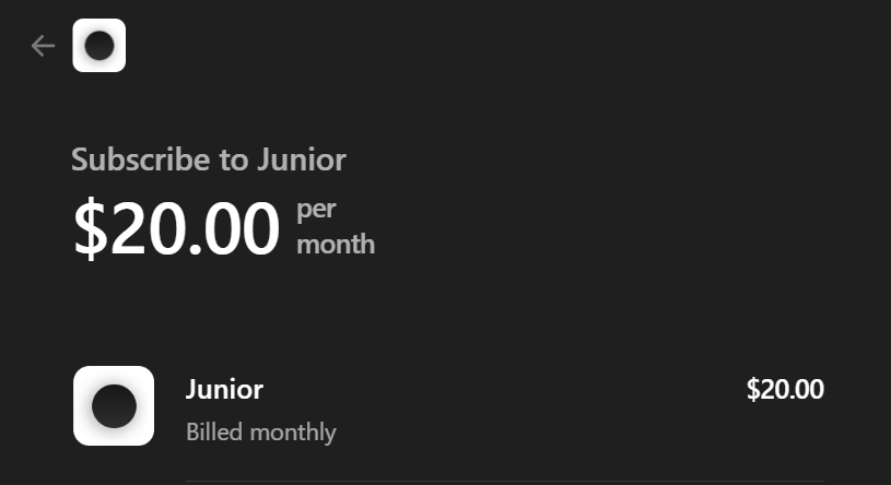 Rork Stripe checkout