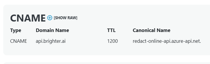 Brighter.ai Azure API Management