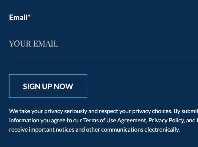 Allworth Financial HubSpot email signup
