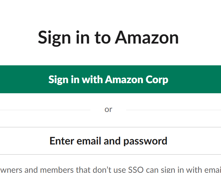 Amazon Slack Enterprise Grid