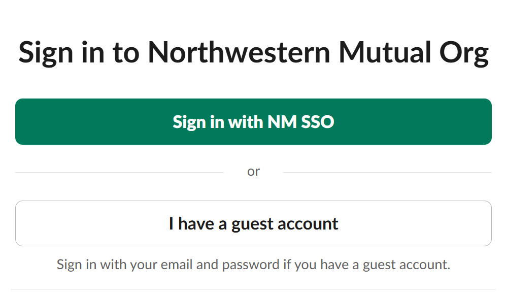 Northwestern Mutual Slack