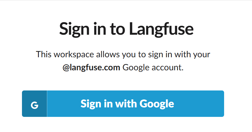 Langfuse Slack