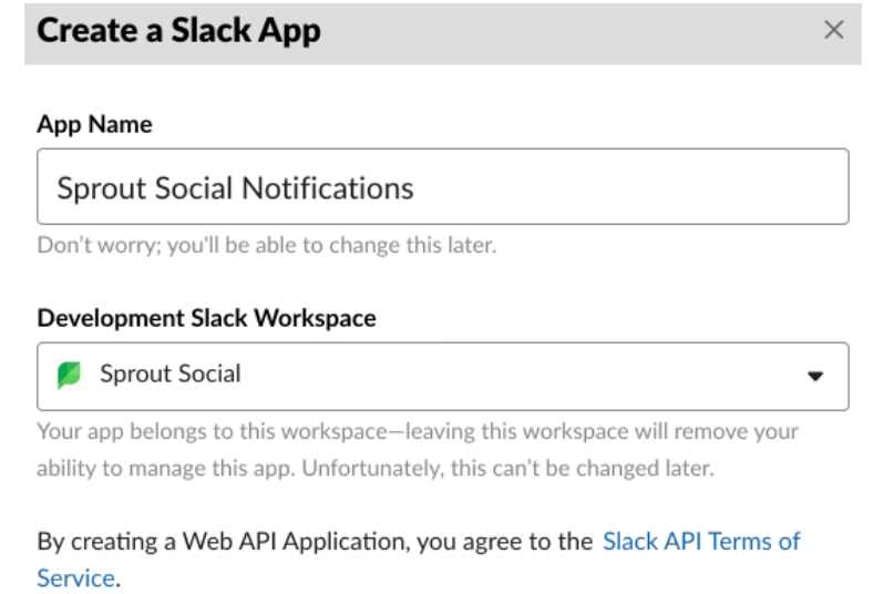 Sprout Social Slack integration