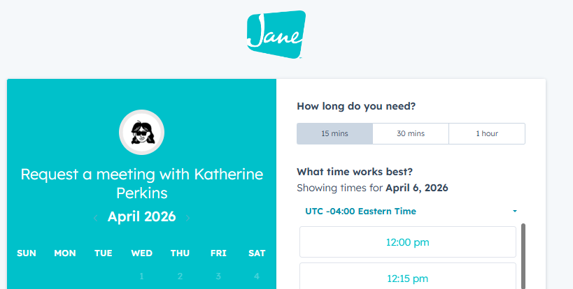 Jane App HubSpot usage