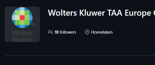 Wolters Kluwer GitHub Copilot