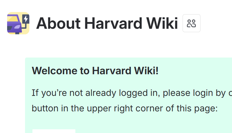 Harvard University Confluence