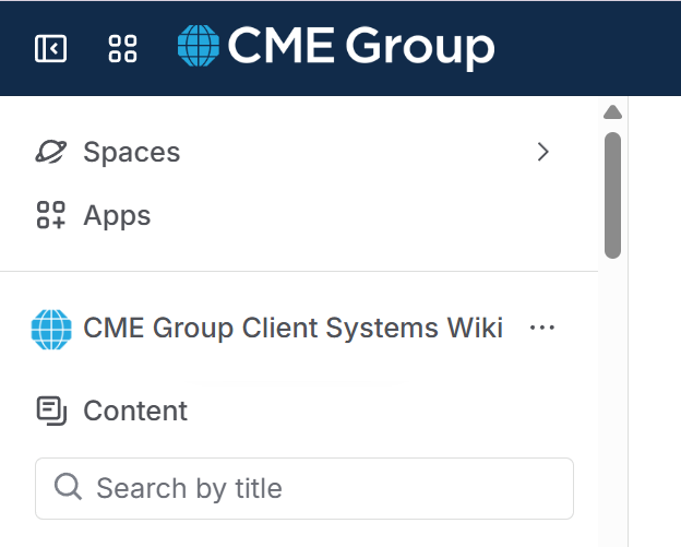 CME Group Confluence
