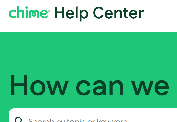 Chime help center on HubSpot Service Hub